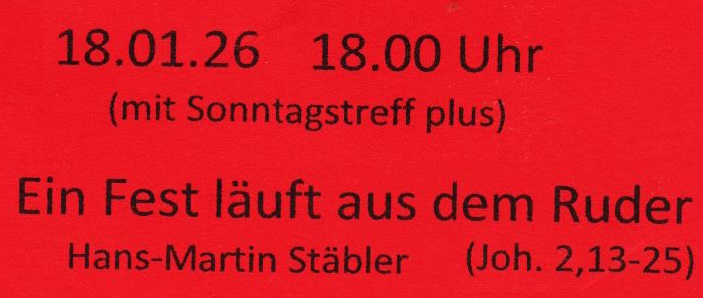 Sonntagstreff Oppelsbohm