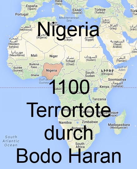 Nigeria, 1100 Tote